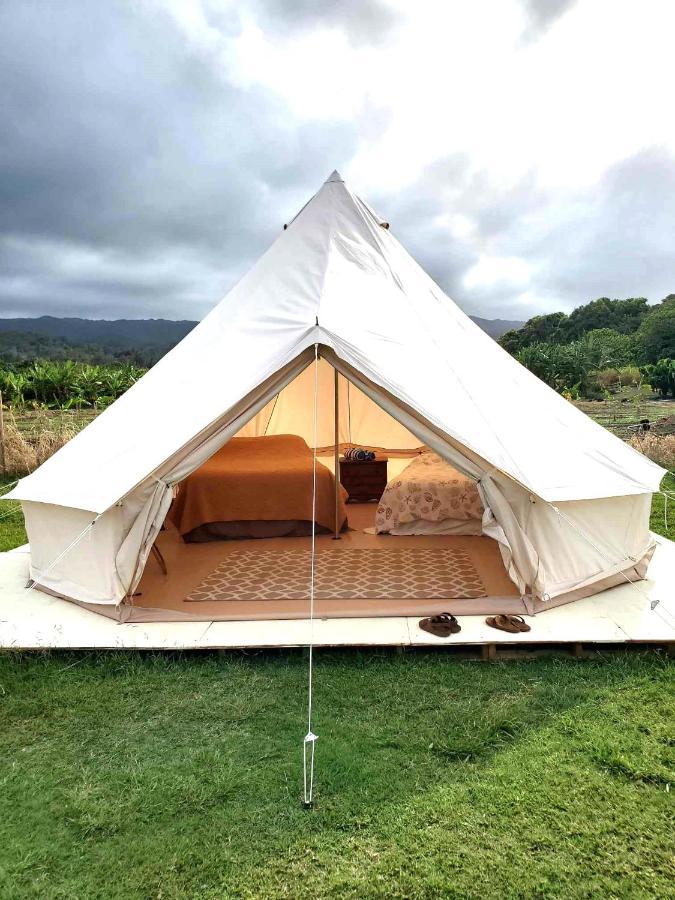 Maleka Farm: Tent Glamping North Shore Oahu Laie Extérieur photo